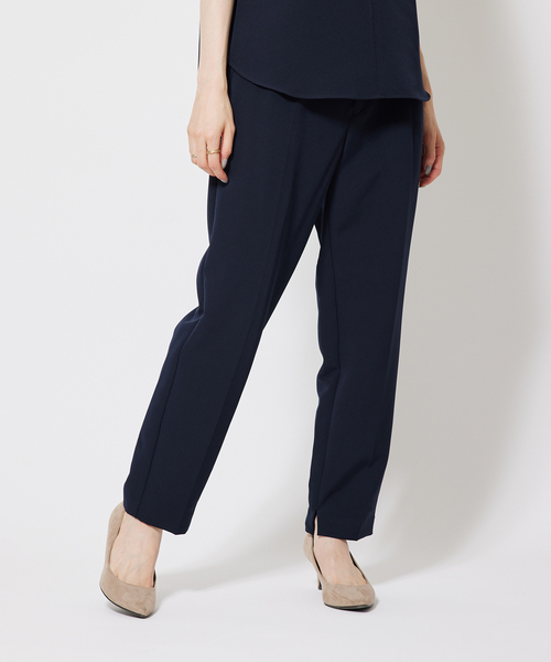 Jayro(ジャイロ)の「【セットアップ対応】2WAYストレッチ1タックテーパードパンツ(その他パンツ・レディース・ライトグリーン/ネイビー/グレー系その他・L/M)」の2枚目の写真