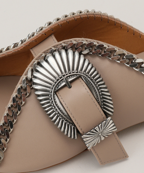 Pippichic（ピッピシック）の「≪一部店舗+WEB限定≫【PIPPICHIC/ピッピシック】 Indian Moon（サンダル・レディース・ブラック/ベージュ・36/37/38）」の9枚目の写真