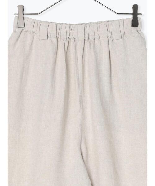 TSUHARU by Samansa Mos2（ツハルバイサマンサモスモス）の「裾プリーツパンツ（その他パンツ・レディース・ブラック/キナリ・F）」の5枚目の写真