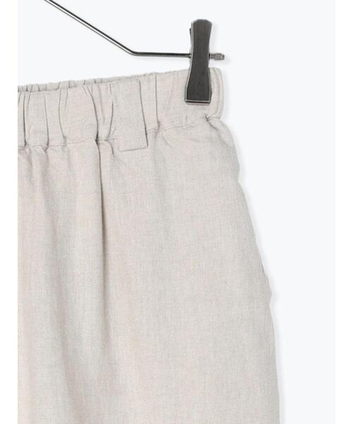 TSUHARU by Samansa Mos2（ツハルバイサマンサモスモス）の「裾プリーツパンツ（その他パンツ・レディース・ブラック/キナリ・F）」の9枚目の写真