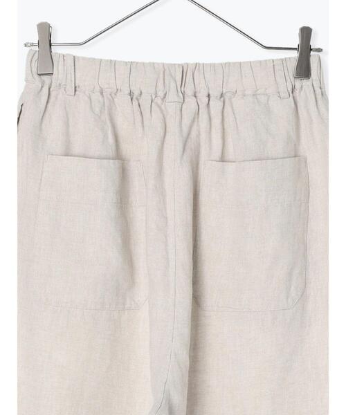 TSUHARU by Samansa Mos2（ツハルバイサマンサモスモス）の「裾プリーツパンツ（その他パンツ・レディース・ブラック/キナリ・F）」の7枚目の写真