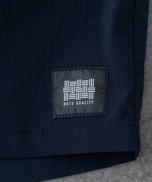 BRICK & SONS（ブリックアンドサンズ）の「NOTO QUALITY ショートパンツ（スラックス・メンズ・ブラック/ネイビー・S/M/L）」の4枚目の写真