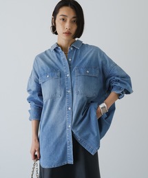 美品⭐︎ラウンジドレス　人気デニムオーバーサイズシャツ　ジャケット　ダメージ加工 75556340b_b_07_215.jpg