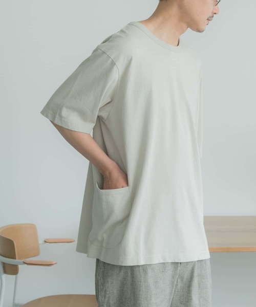 FORK&SPOON（フォークアンドスプーン）の「FORK&SPOON　R Side Pocket T-shirts（Tシャツ/カットソー・メンズ・モカ/ライトグレー・4/5）」の10枚目の写真