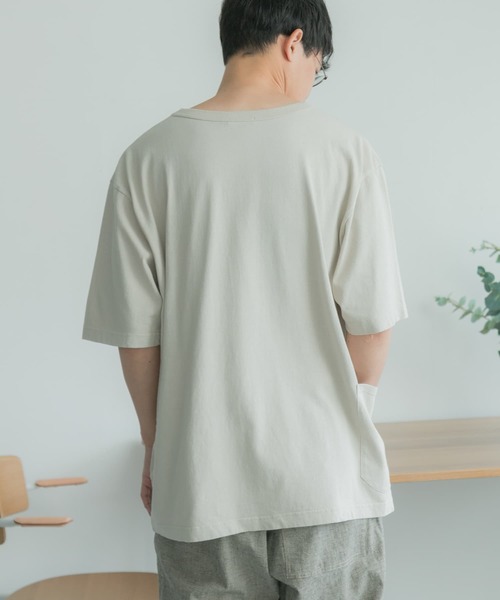 FORK&SPOON（フォークアンドスプーン）の「FORK&SPOON　R Side Pocket T-shirts（Tシャツ/カットソー・メンズ・モカ/ライトグレー・4/5）」の13枚目の写真