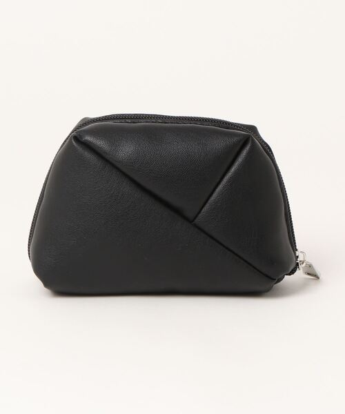 AZUL by moussy（アズールバイマウジー）の「中綿キルティングポーチ（ポーチ・レディース・アイボリー/ブルー/ブラック・FREE）」の6枚目の写真