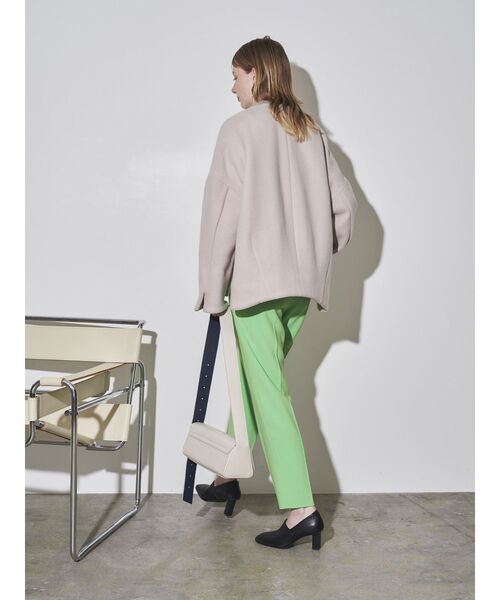 ELENDEEK（エレンディーク）の「クルーネックショートコート（ノー