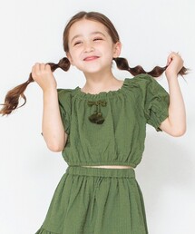 ハイウエストブラウス