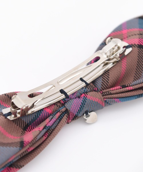 MILK（ミルク）の「TEDDY CHECK Ribbon バレッタ（バレッタ/ヘアクリップ・レディース・B/A・FREE）」の8枚目の写真