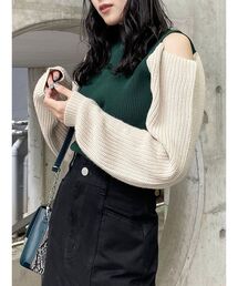 MURUA | カットスリーブニット(ニット/セーター)