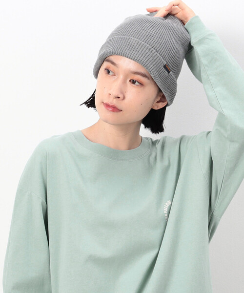 Purple&Yellow（パープルアンドイエロー）の「３ＷＡＹ ロールワッチキャップ（ニットキャップ/ビーニー・メンズ・ブラック/グレー/アイボリー・FREE）」の9枚目の写真