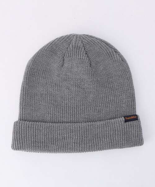 Purple&Yellow（パープルアンドイエロー）の「３ＷＡＹ ロールワッチキャップ（ニットキャップ/ビーニー・メンズ・ブラック/グレー/アイボリー・FREE）」の14枚目の写真