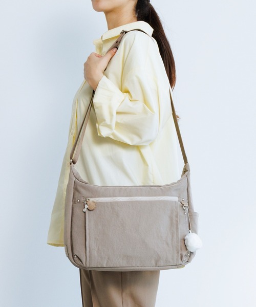 Kanana project(カナナプロジェクト)の「kanana project/カナナプロジェクト PJ8-3rd ショルダーバッグ 62106(ショルダーバッグ・レディース・ベージュ/オールドローズ系/オリーブ系/ブラウン系その他・FREE)」の6枚目の写真
