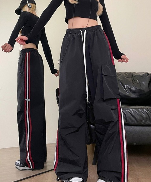 MGV（エムジーヴィー）の「ストリートラインカーゴパンツ（カーゴパンツ・レディース・グレー/ブラック・MEDIUM/LARGE/X-LARGE）」の3枚目の写真