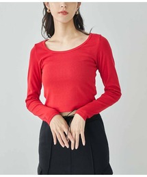 ANAP | ベーシックUネックトップス(Tシャツ/カットソー)