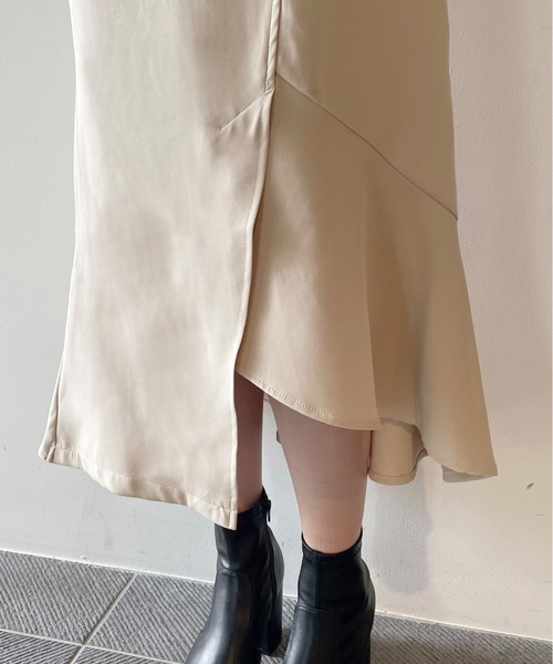 one way（ワンウェイ）の「アシメマーメードスカート（スカート・レディース・ブラック/グレー系その他/ベージュ・FREE）」の19枚目の写真