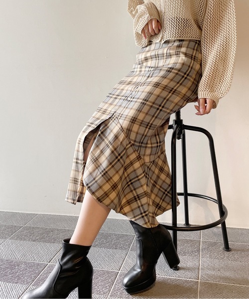 one way（ワンウェイ）の「アシメマーメードスカート（スカート・レディース・ブラック/グレー系その他/ベージュ・FREE）」の20枚目の写真