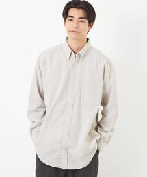 green label relaxing | FINE BASIC コーデュロイ ビッグ ボタンダウン シャツ(シャツ/ブラウス)