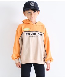 ANAP kids（アナップキッズ）の「配色ミニ裏毛フーディ【親子お揃い】（パーカー・キッズ）」