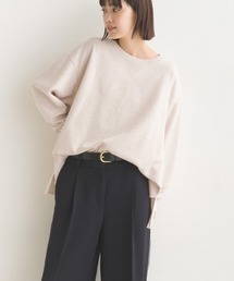 OMNES | ニットリブAライン長袖プルオーバー(ニット/セーター)