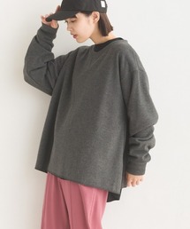 OMNES | ニットリブAライン長袖プルオーバー(ニット/セーター)