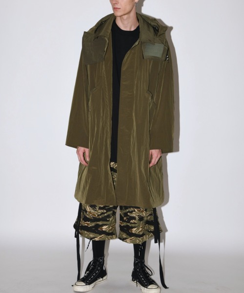 SUPERTHANKS（スーパーサンクス）の「2WAYステンカラーコート（ユニ