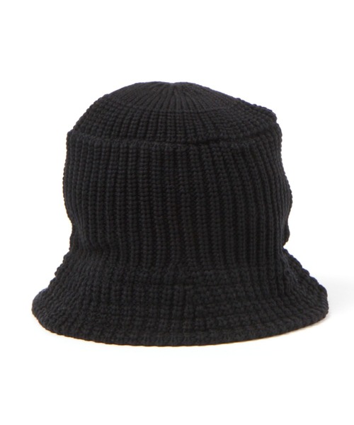 LAKOLE（ラコレ）の「ニットバケットハット / 980397（ハット・メンズ・ホワイト/ブラック/ベージュ・9）」の4枚目の写真