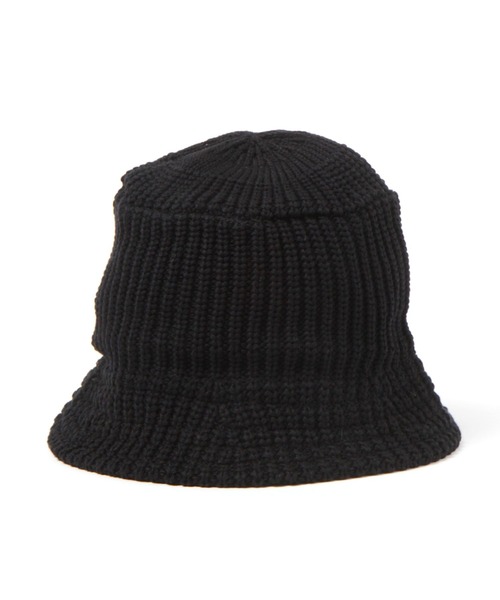 LAKOLE（ラコレ）の「ニットバケットハット / 980397（ハット・メンズ・ホワイト/ブラック/ベージュ・9）」の5枚目の写真