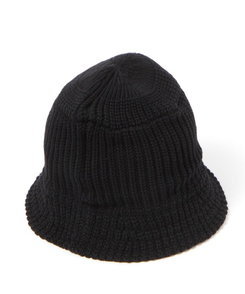 LAKOLE（ラコレ）の「ニットバケットハット / 980397（ハット・メンズ・ホワイト/ブラック/ベージュ・9）」の6枚目の写真