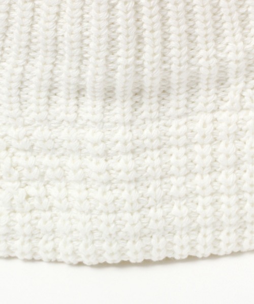 LAKOLE（ラコレ）の「ニットバケットハット / 980397（ハット・メンズ・ホワイト/ブラック/ベージュ・9）」の11枚目の写真