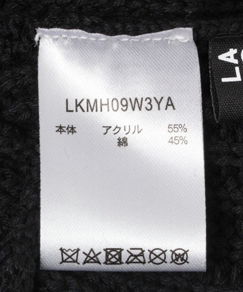 LAKOLE（ラコレ）の「ニットバケットハット / 980397（ハット・メンズ・ホワイト/ブラック/ベージュ・9）」の13枚目の写真