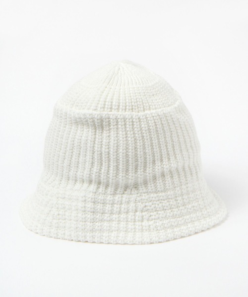 LAKOLE（ラコレ）の「ニットバケットハット / 980397（ハット・メンズ・ホワイト/ブラック/ベージュ・9）」の17枚目の写真
