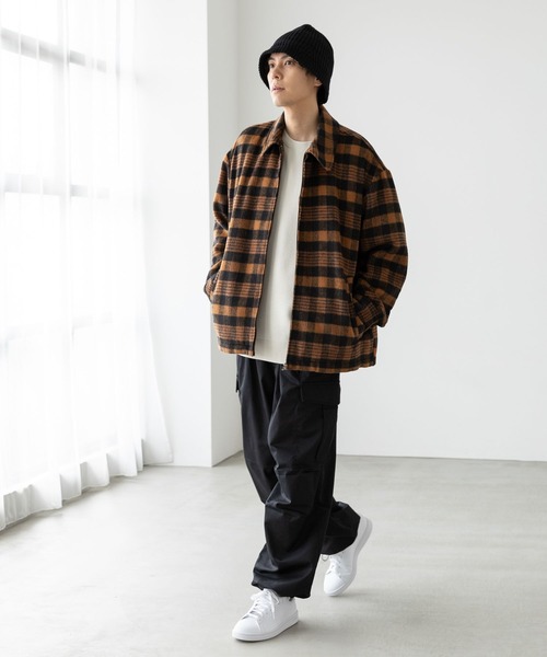 LAKOLE（ラコレ）の「ニットバケットハット / 980397（ハット・メンズ・ホワイト/ブラック/ベージュ・9）」の16枚目の写真