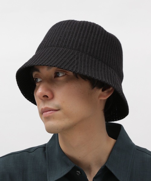 LAKOLE（ラコレ）の「ニットバケットハット / 980397（ハット・メンズ・ホワイト/ブラック/ベージュ・9）」の20枚目の写真