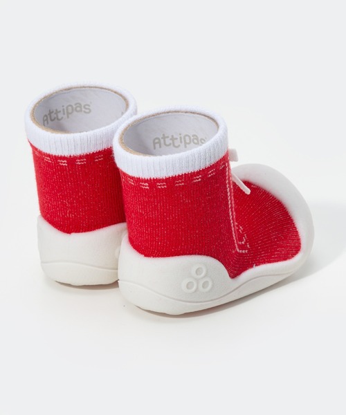 Attipas(アティパス)の「ATTIPAS BABYSHOE アティパス ソックスシューズ スニーカーズ(ベビーシューズ/ベビーソックス・キッズ・レッド/ピンク/ブルー/グレー/パープル・5.5/6.5/4.5/3.5)」の12枚目の写真