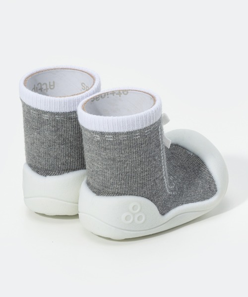 Attipas(アティパス)の「ATTIPAS BABYSHOE アティパス ソックスシューズ スニーカーズ(ベビーシューズ/ベビーソックス・キッズ・レッド/ピンク/ブルー/グレー/パープル・5.5/6.5/4.5/3.5)」の6枚目の写真