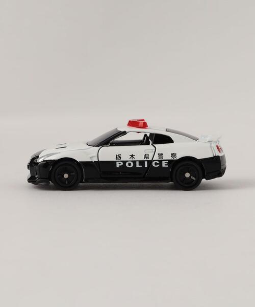 green label relaxing(グリーンレーベルリラクシング)の「<TOMICA>トミカ No.105 日産 GT-R パトロールカー(おもちゃ・キッズ・ホワイト・FREE)」の2枚目の写真