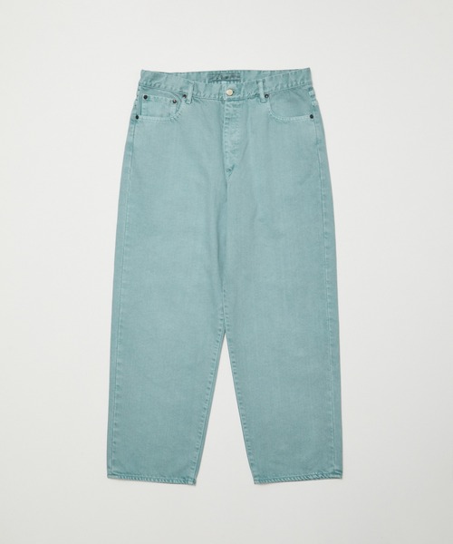 BAL（バル）の「【BAL（バル）/2024春夏】LOOSE FIT PIGMENT DYE 5P JEAN（デニムパンツ・メンズ・ブルーグリーン/オレンジ/チャコール・1/2/3）」の15枚目の写真