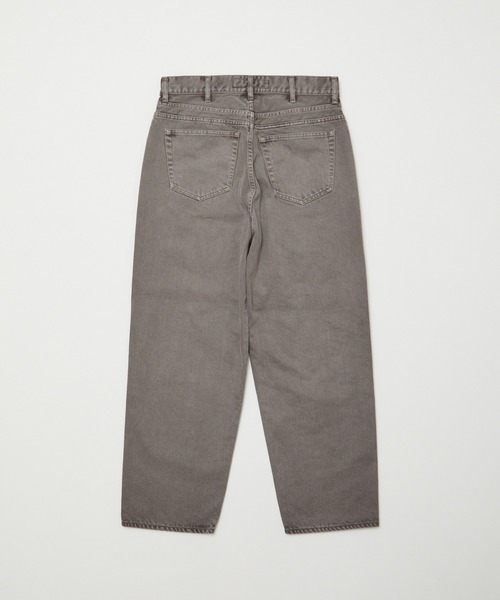 BAL（バル）の「【BAL（バル）/2024春夏】LOOSE FIT PIGMENT DYE 5P JEAN（デニムパンツ・メンズ・ブルーグリーン/オレンジ/チャコール・1/2/3）」の18枚目の写真