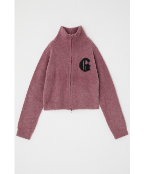 LAGUA GEM シャギーニット ピンク LAGUA GEM（ラグアジェム）の「【追加生産】JACQUARD SHAGGY