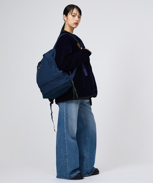 MASTER&Co(マスターアンドコー)の「【MASTER&CO】60/40クロスDAYPACK(バックパック/リュック・メンズ・ベージュ/ブラック/ネイビー/グレー/ホワイト/ダークブラウン/その他/ダークネイビー・フリー)」の12枚目の写真