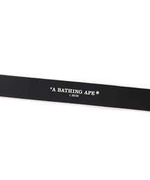 A BATHING APE ベイシング エイプ スエードベルト M A BATHING APE（アベイシングエイプ）の「BAPE SNAKE BELT M