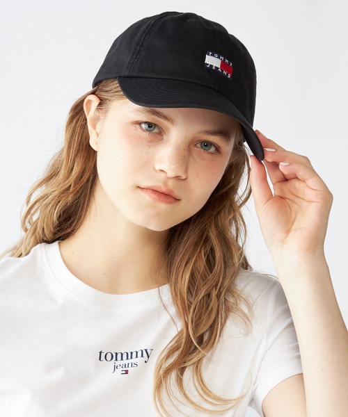 tommy jeans(トミー ジーンズ)の「ヘリテージキャップ(キャップ・メンズ・ベージュ/ブラック/カーキ/ホワイト/ネイビー・FREE)」の2枚目の写真