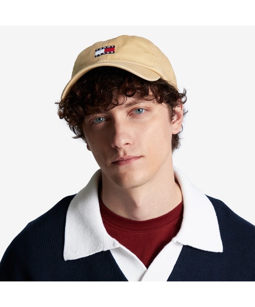 tommy jeans(トミー ジーンズ)の「ヘリテージキャップ(キャップ・メンズ・ベージュ/ブラック/カーキ/ホワイト/ネイビー・FREE)」の10枚目の写真