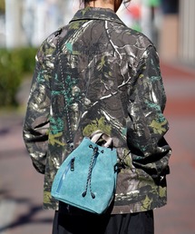 AS2OV（アッソブ）の「AS2OV アッソブ WATER PROOF SUEDE DRAWSTRING BAG 巾着 バッグ（ショルダーバッグ）」