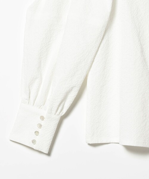 RBS（アールビーエス）の「RBS / リング パーツ スリット ブラウス（シャツ/ブラウス・レディース・ホワイト/ブラック・ONE SIZE）」の13枚目の写真