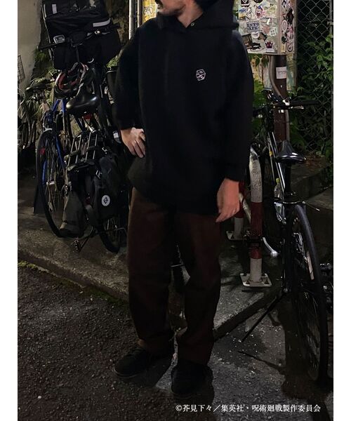 MURUA（ムルーア）の「【呪術廻戦×MURUA】獄門疆ボンディングパーカー（パーカー・レディース・ブラック・FREE）」の10枚目の写真