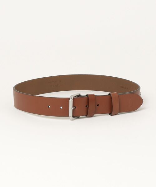 POLO RALPH LAUREN（ポロ ラルフ ローレン）の「レザー ローラーバックル ベルト（ベルト・メンズ・ブラウン系6・40/32/42/34/30/36/38）」の3枚目の写真