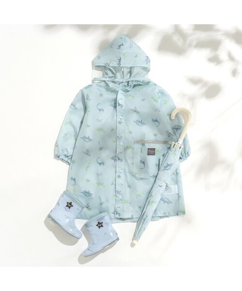 apres les cours(アプレレクール)の「BOYSレインシューズ(くま・きょうりゅう)(レインシューズ・キッズ・イエロー/ブルー・15 /17/18/16/14/19)」の5枚目の写真