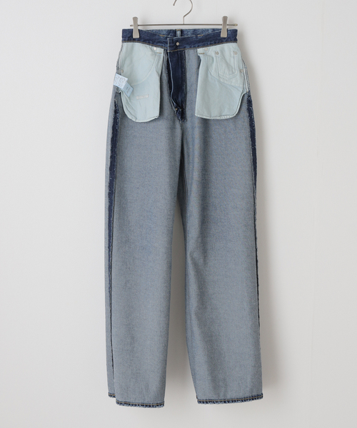 セール】Semi Flared Wide デニム（デニムパンツ）｜Plage（プラージュ